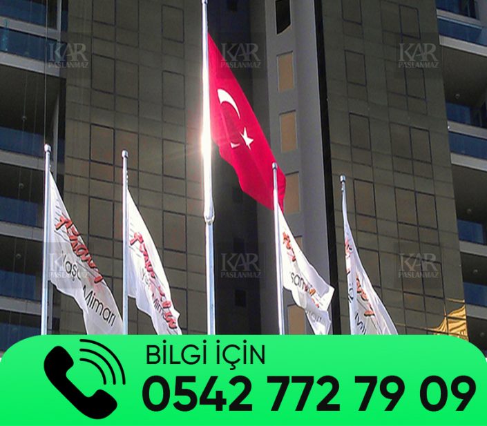 Paslanmaz Bayrak Direği 16